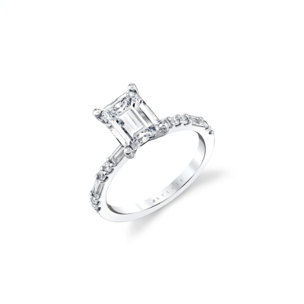 sylvie emerald ring