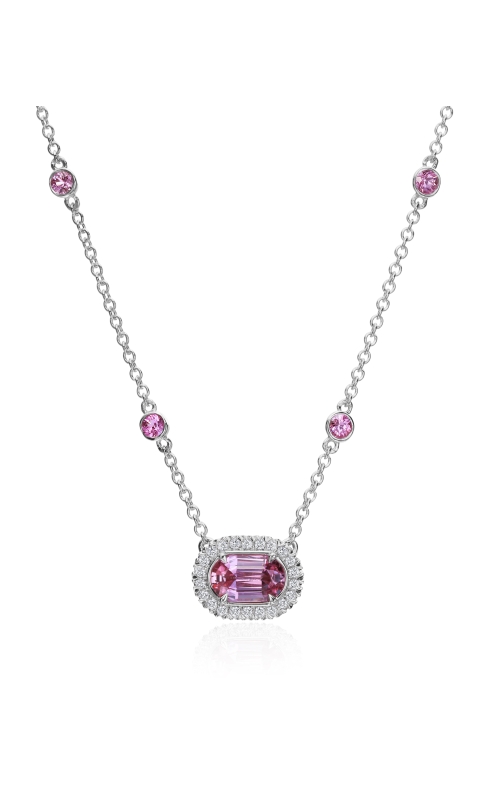 Christopher Designs Pink Sapphire Pendant L198PD-100-PS