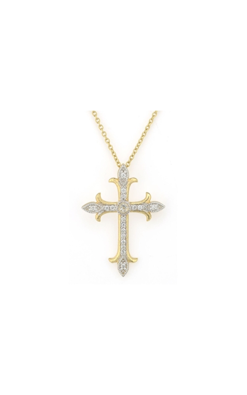 DIAMOND MEDIUM FLEUR CROSS ARJ-26665