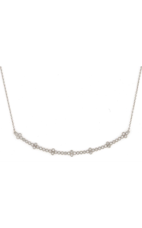DIAMOND DELICATE CURVED BAR PENDANT APD-26279