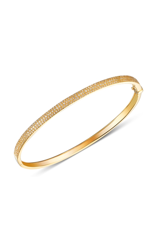14KY 0.52CTW DIAMOND BANGLE WITH 212 DIAMOND TOTAL