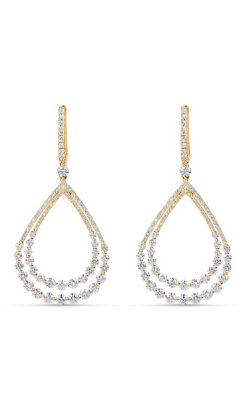DIAMOND DANGLE EARRINGS AED-27354