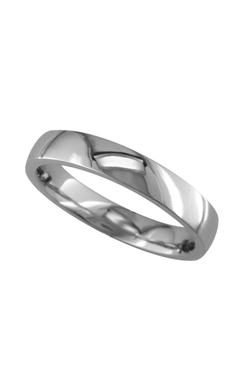 POLISHED PLATINUM COMFORT FIT WEDDING  BAND RWG-1094