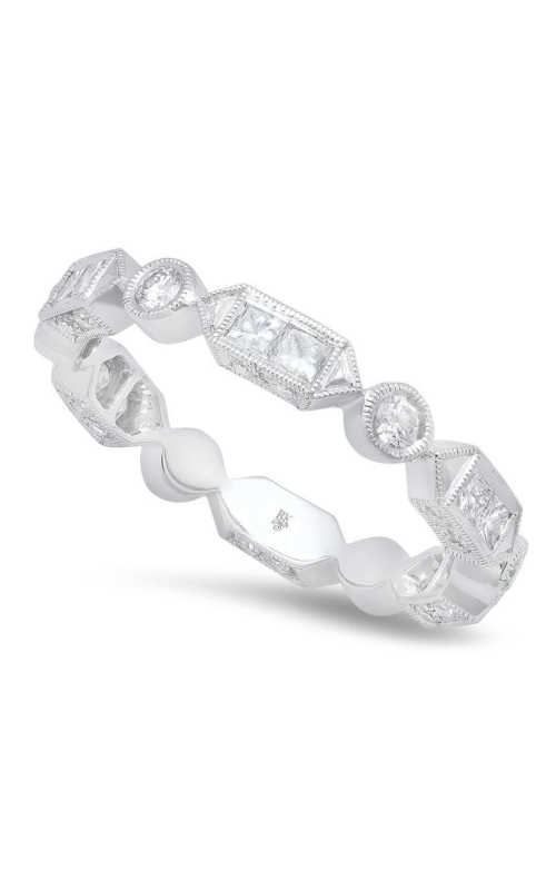 DIAMOND BAND BAND FEATURES SPARKLING ROUND DIAMONDS AWL-27302