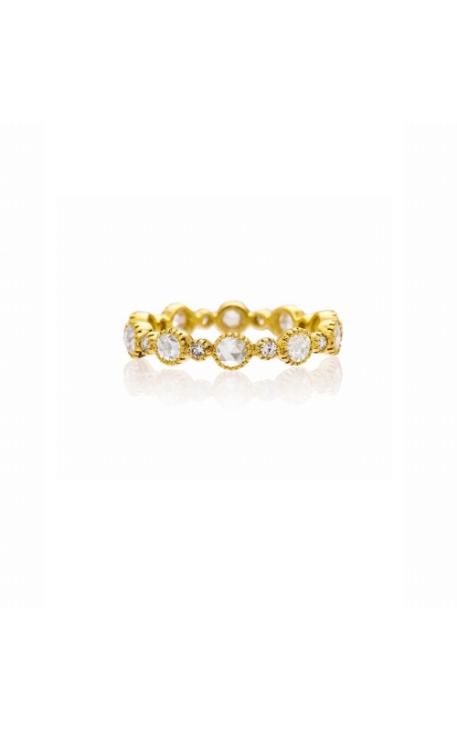 CASSIE ROUND WHITE ROSE CUT DIAMOND BAND AWL-34070