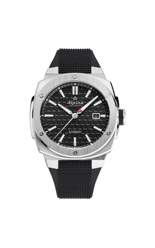 ALPINA 41MM EXTREME AUTO BLACK WAFFLE INDEX DIAL