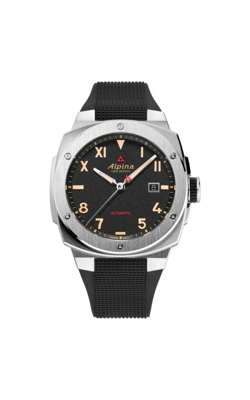 ALPINA 41MM EXTREME AUTO BLACK HALF ARABIC HALF ROMAN NUMERAL DIAL