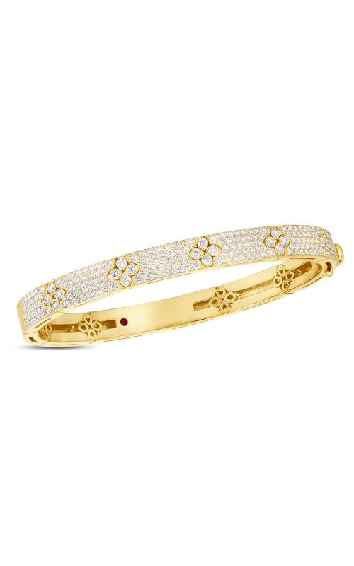 18KY 2.20CTW DIAMOND LOVE IN VERONA PAVEE BANGLE AB3-32532