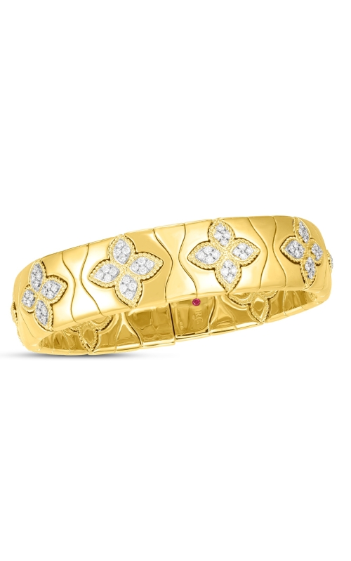 DIAMOND ROYAL PRINCESS FLOWER FLEX BANGLE AB3-32098