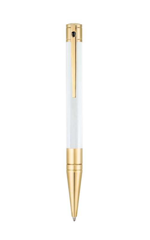 D-Initial Pearl/Gold Ballpoint Pen