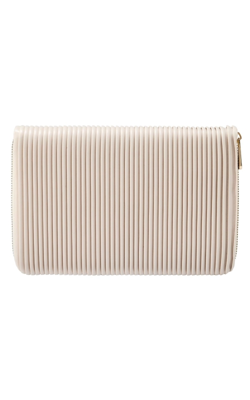 WOLF BELLA JEWELRY PORTFOLIO BONE, PLEATED EXTERIOR
